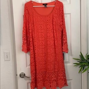 Alfani tropical reef core fashion dress NEW